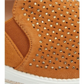 Chaussures ajourées camel 918-15 Camel brun 1