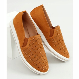 Chaussures ajourées camel 918-15 Camel brun 2