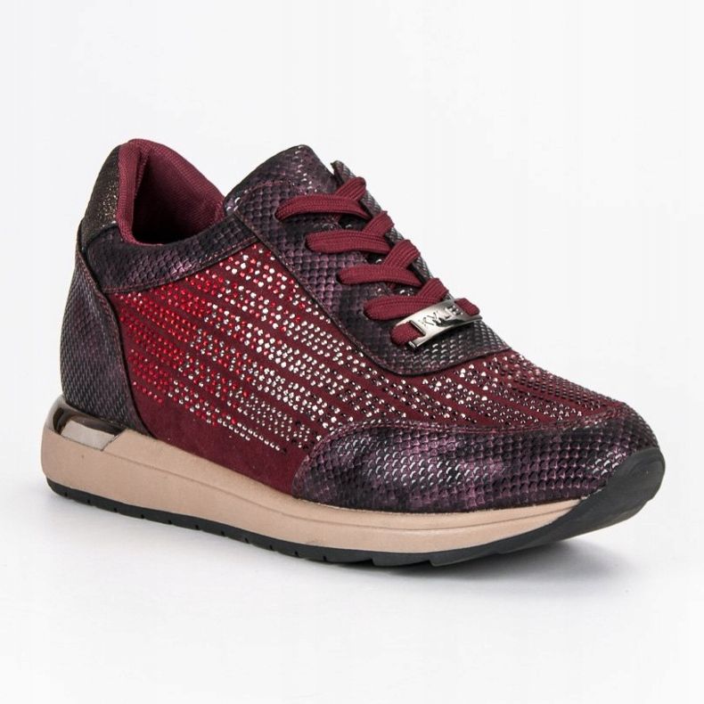 Kylie Chaussures de sport à la mode rouge 1