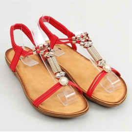 Sandales femme rouges H075 Rojo 1 Sandales femme rouges H075 Rojo 1