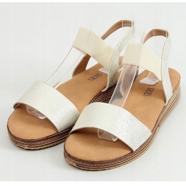 Sandales pour femmes dorées K-99153 Or d'or 1 Sandales pour femmes dorées K-99153 Or d'or 1