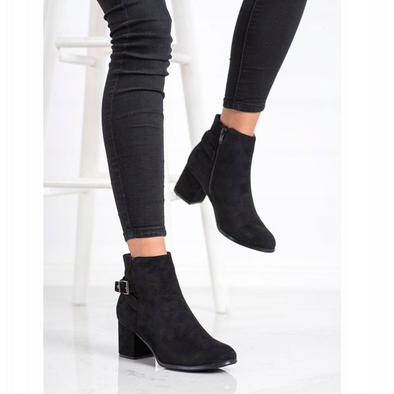 J. Star Bottes noires à talons hauts le noir 2