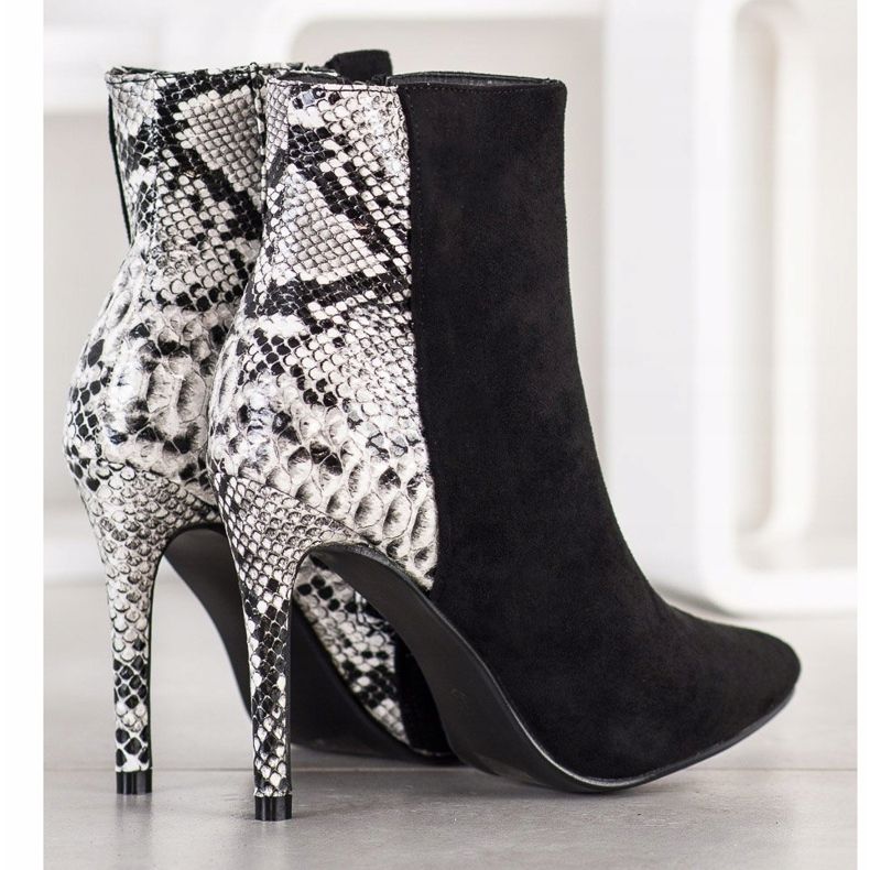 Small Swan Pin's Sexy Imprimé Serpent le noir 1