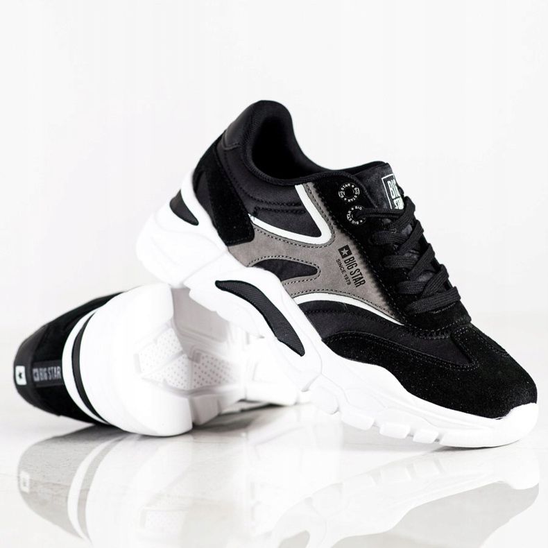 Baskets pour femmes Big Star HH274336 noir 1