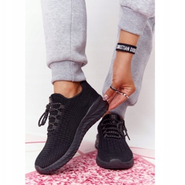 Chaussures de sport pour femmes Memory Foam Big Star HH274298 Noir le noir 2