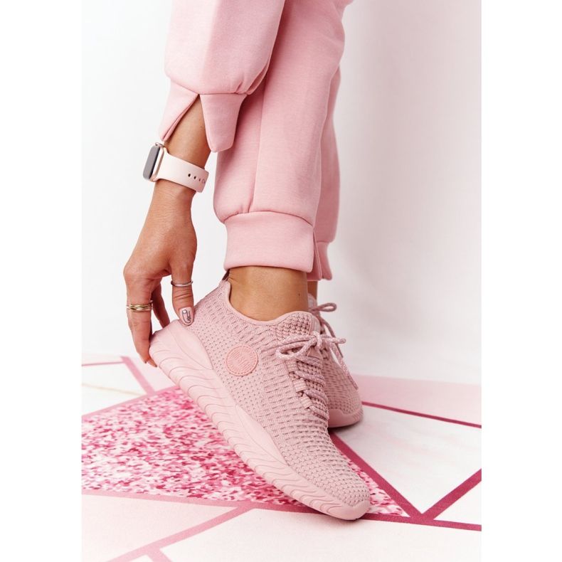 Chaussures de sport pour femmes Memory Foam Big Star HH274299 Rose 1