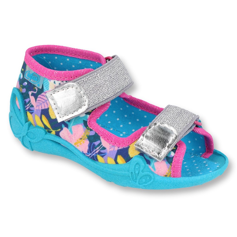 Chaussures pour enfants Befado 242P098 bleu rose argent multicolore 1 Chaussures pour enfants Befado 242P098 bleu rose argent multicolore 1