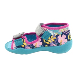 Chaussures pour enfants Befado 242P098 bleu rose argent multicolore 2 Chaussures pour enfants Befado 242P098 bleu rose argent multicolore 2