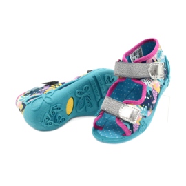 Chaussures pour enfants Befado 242P098 bleu rose argent multicolore 3 Chaussures pour enfants Befado 242P098 bleu rose argent multicolore 3