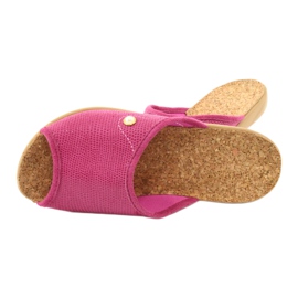 Chaussures femme Befado pu 254D092 rose 5