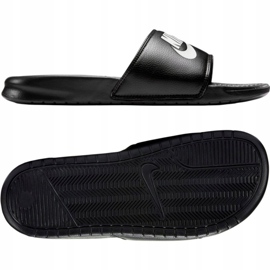 Claquettes Nike Benassi Jdi 343880 090 pour Homme noir 2