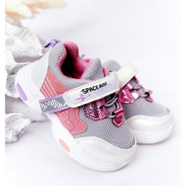Chaussures de sport pour enfants Sneakers Space Ride blanc et rose blanche gris multicolore 1 Chaussures de sport pour enfants Sneakers Space Ride blanc et rose blanche gris multicolore 1