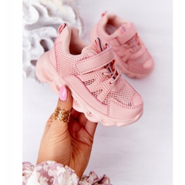 Baskets Enfant Avec Semelle Illuminée Led Rose So Cool ! 2