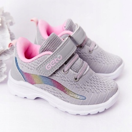 Chaussures de sport pour enfants Baskets Gris Ready Go! rose multicolore 1 Chaussures de sport pour enfants Baskets Gris Ready Go! rose multicolore 1