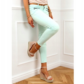 Sandales sur un coin beige LL6351 Nude 2