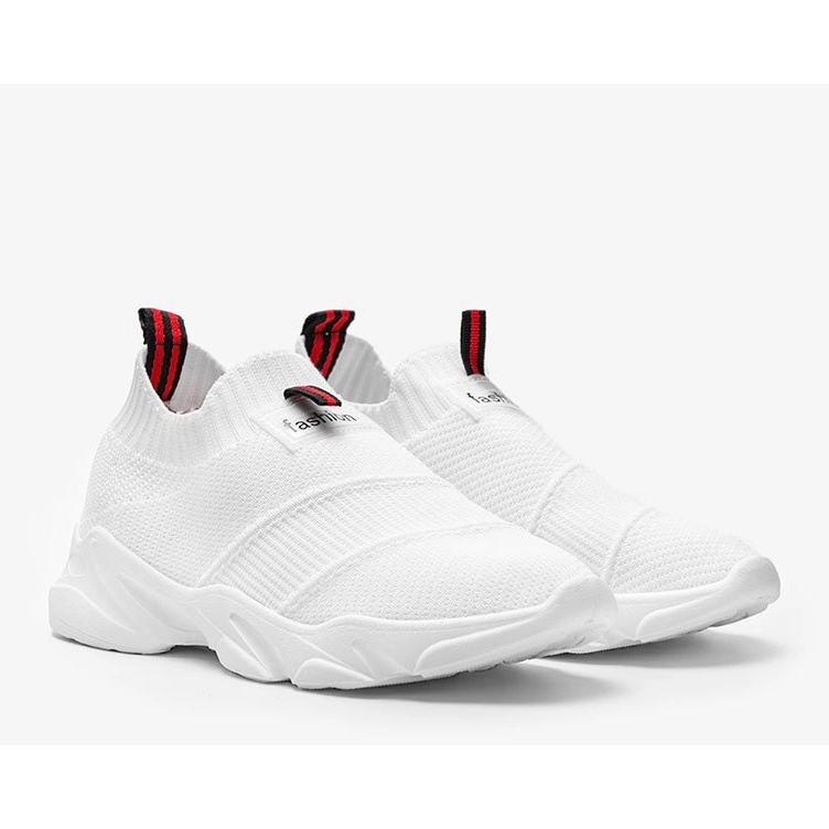 Baskets blanches Justice 1