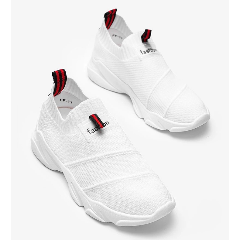 Baskets blanches Justice 2