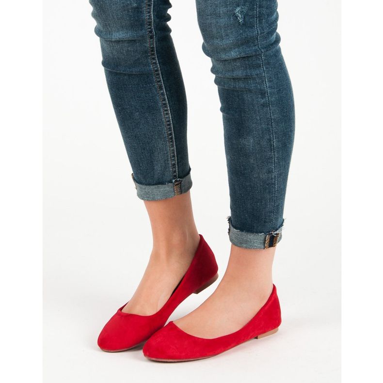 Primavera Ballerines rouges classiques 1