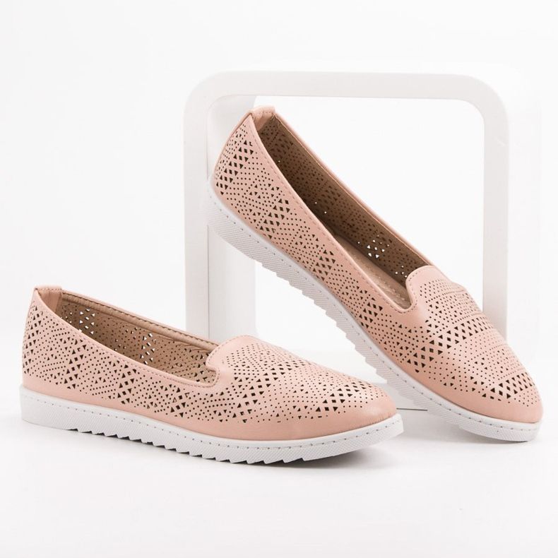 Weide Seigneurs ajourés rose 1