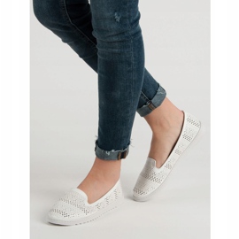 Weide Seigneurs ajourés blanc 1