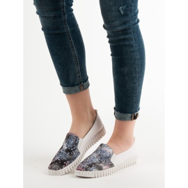 Vices Slipons Avec Motif blanche multicolore 5