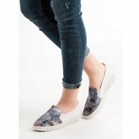 Vices Slipons Avec Motif blanche multicolore 6