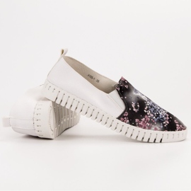 Vices Slipons Avec Motif blanche multicolore 3