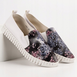 Vices Slipons Avec Motif blanche multicolore 4