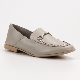 Mocassins VICES gris 1 Mocassins VICES gris 1