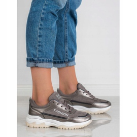 Ax Boxing Chaussures de sport à la mode gris 1 Ax Boxing Chaussures de sport à la mode gris 1