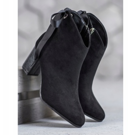 Filippo Bottes noires élégantes le noir 1