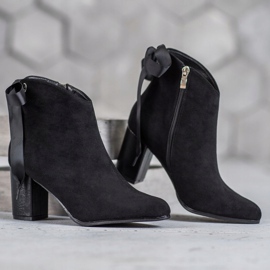 Filippo Bottes noires élégantes le noir 2