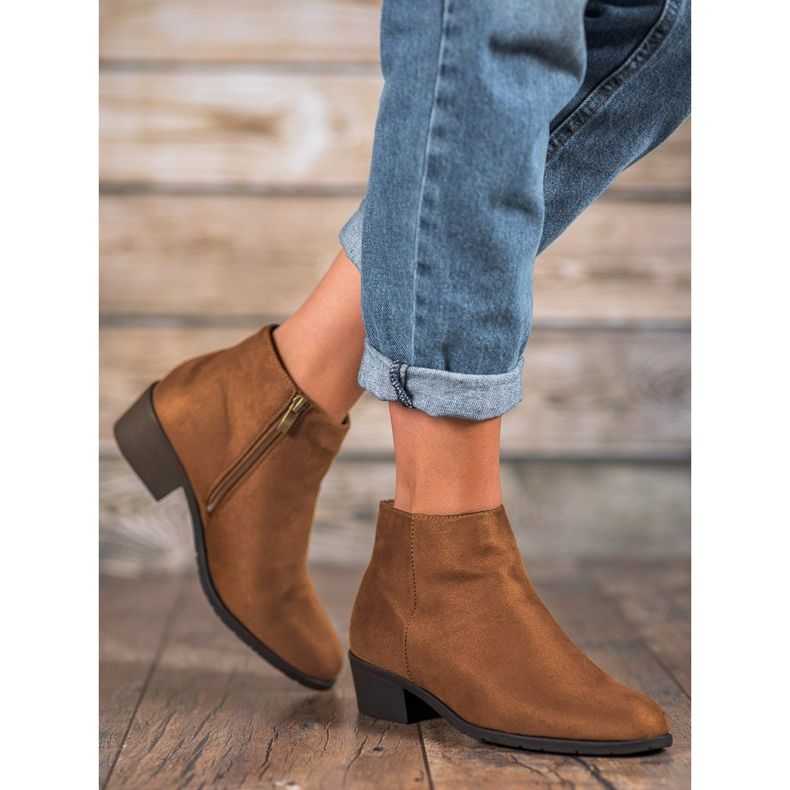 Filippo Boots femme camel brun 2