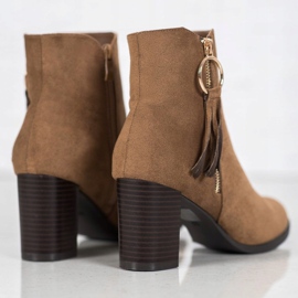 Filippo Bottes en daim élégantes brun 4