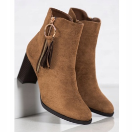 Filippo Bottes en daim élégantes brun 5