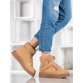 Bottes VICES élégantes brun 2