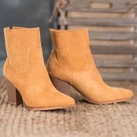 Seastar Bottines à enfiler sur un poteau brun 2