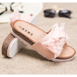 SHELOVET Pantoufles Textiles rose 1