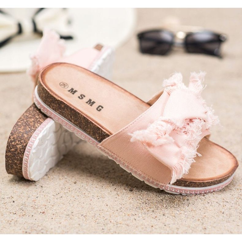 SHELOVET Pantoufles Textiles rose 1