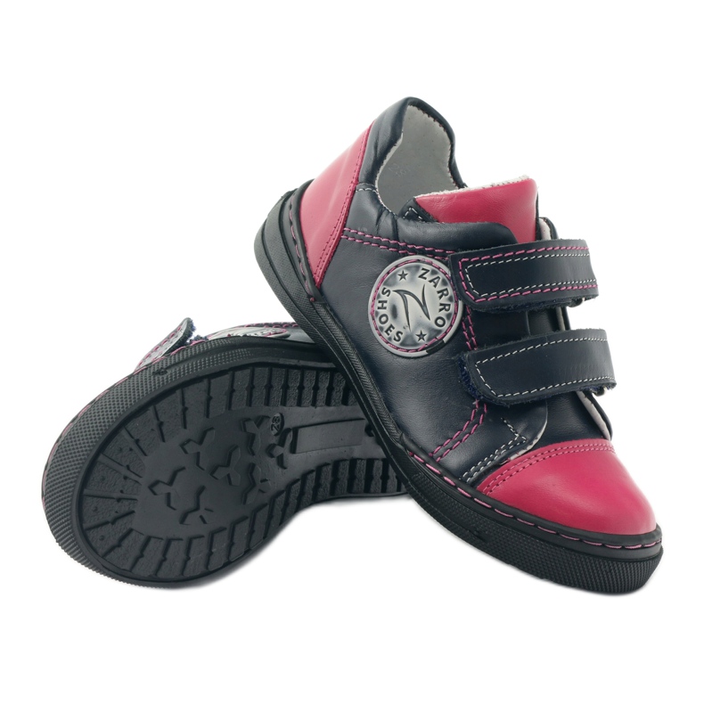 Chaussures fille Zarro 85/09 rose bleu marin multicolore 3 Chaussures fille Zarro 85/09 rose bleu marin multicolore 3