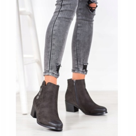 Goodin Bottes décontractées gris 1