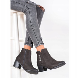 Goodin Bottes décontractées gris 4