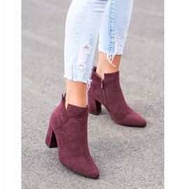 Bottes hautes VINCEZA rouge 2