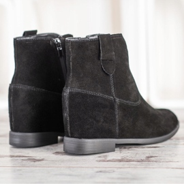 Filippo Bottines en cuir le noir 2