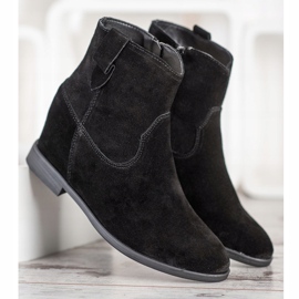Filippo Bottines en cuir le noir 3