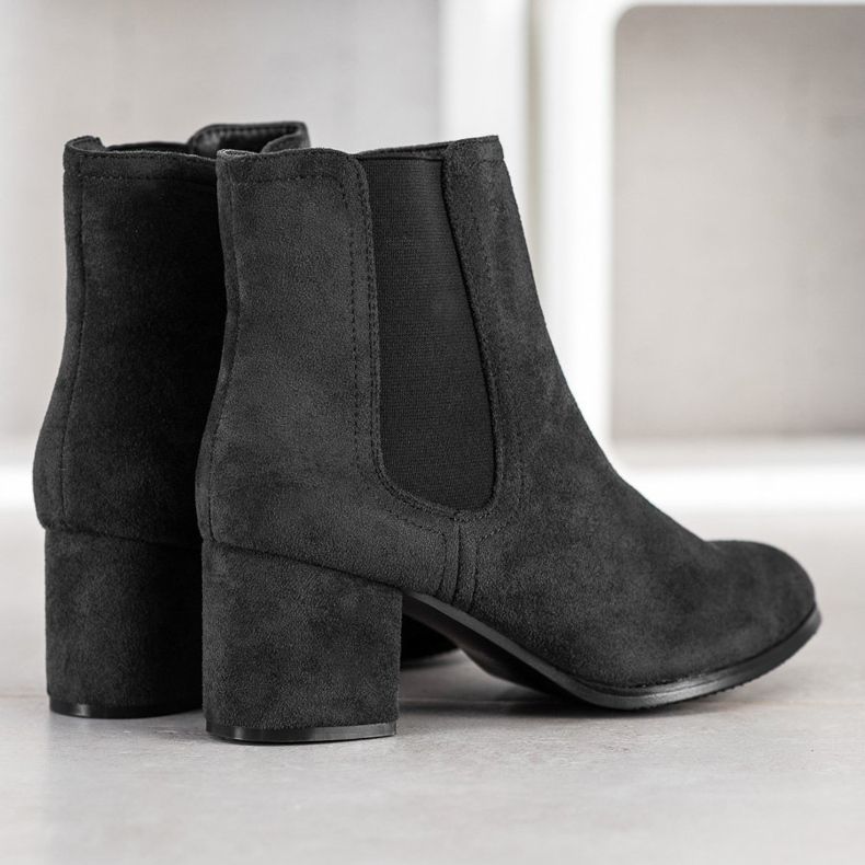 J. Star Talons hauts chauds noir 1