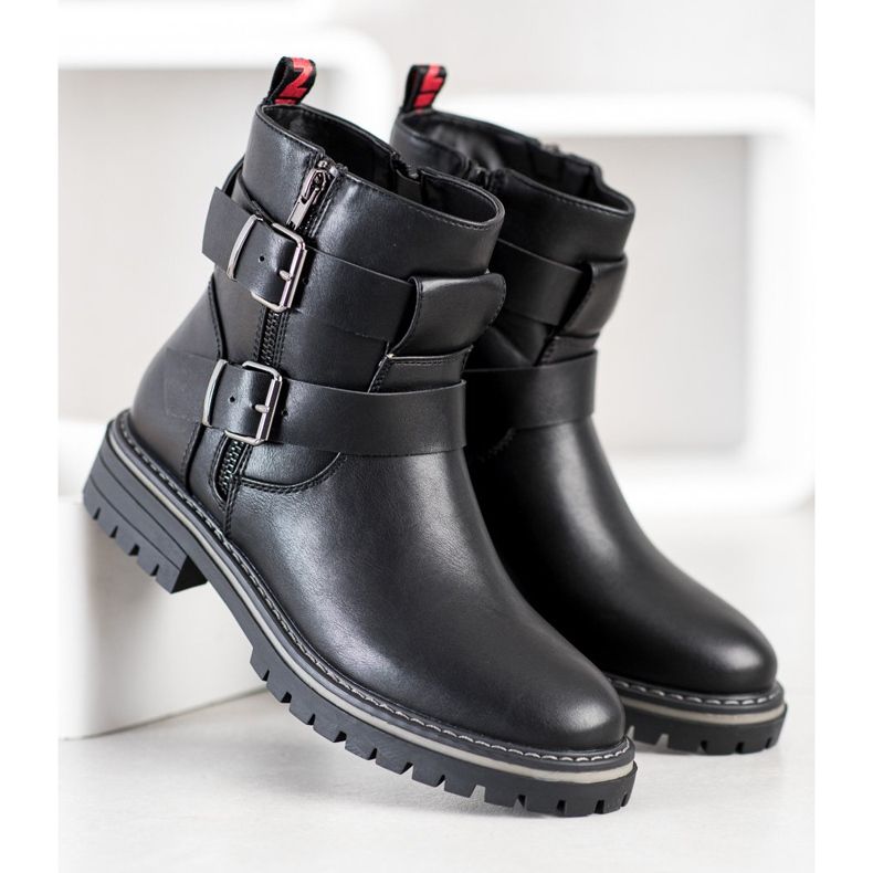 J. Star Ouvriers avec des boucles noir 1