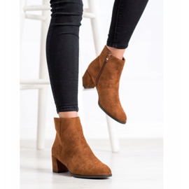 Sergio Leone Bottes pour femmes avec isolation brun 2