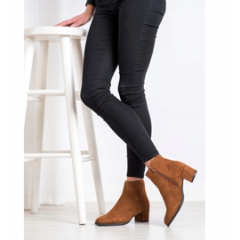 Sergio Leone Bottes pour femmes avec isolation brun 3