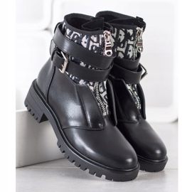 Seastar Sacs à fermeture éclair à la mode noir 2